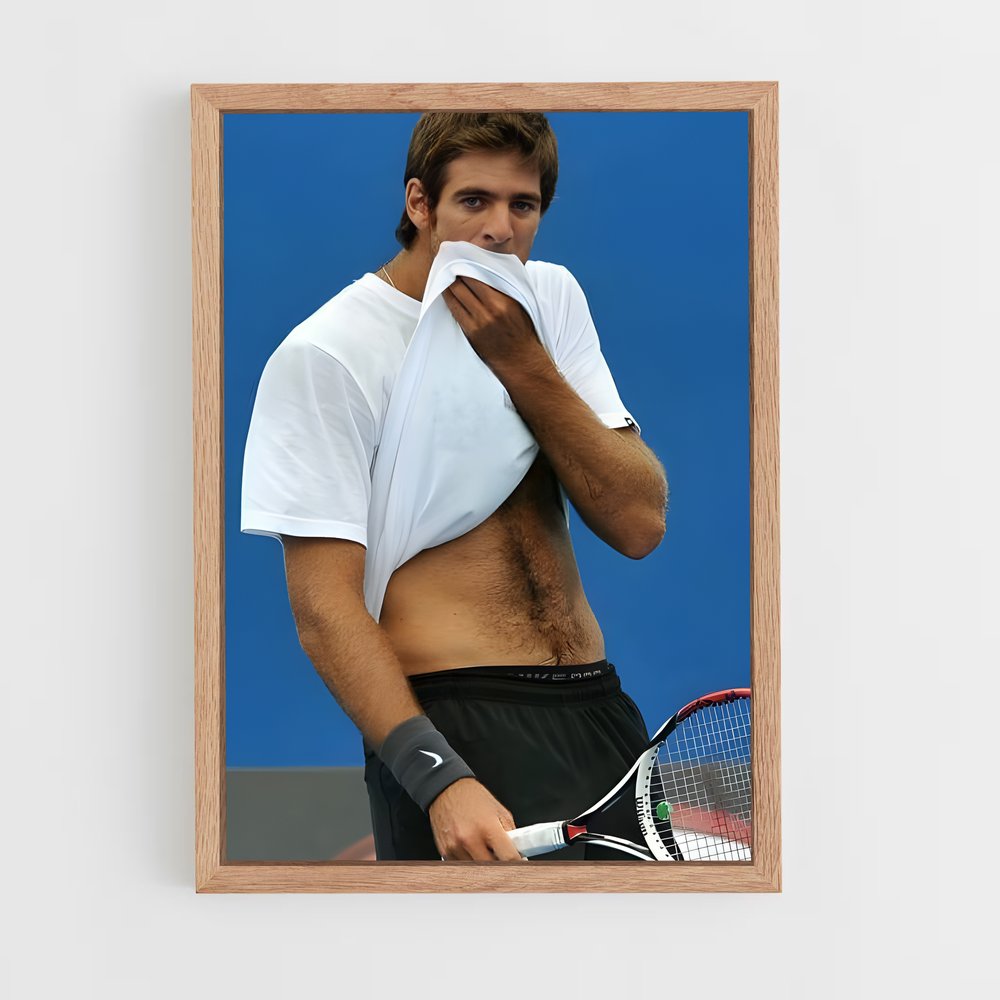 Poster Juan martin potro – affiche Tennis (vue 4)